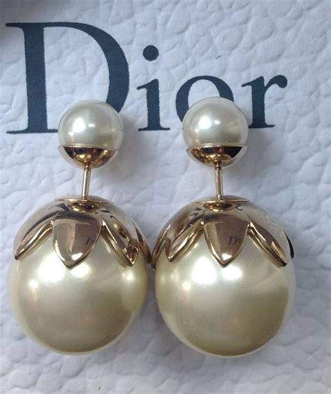 how much are dior pearl earrings|Dior mise en earrings.